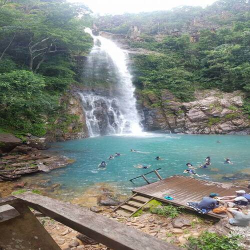 Cachoeira Serra Azul em Nobres