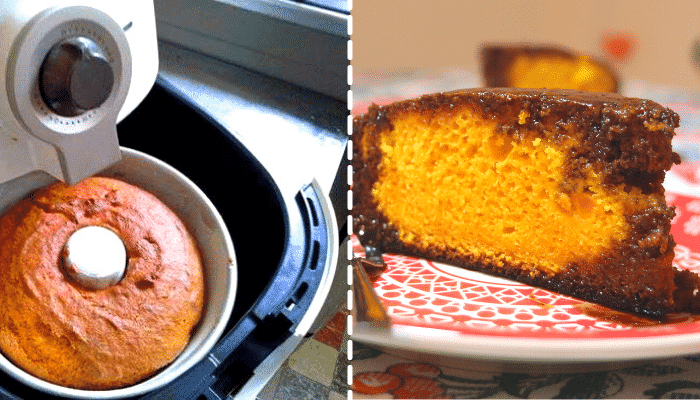 Como fazer bolo de cenoura na AirFryer - Estadão