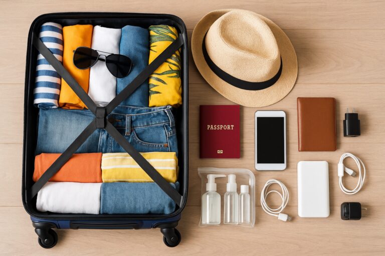 O que levar na mala de mão para uma viagem de 1 mês na Europa no verão