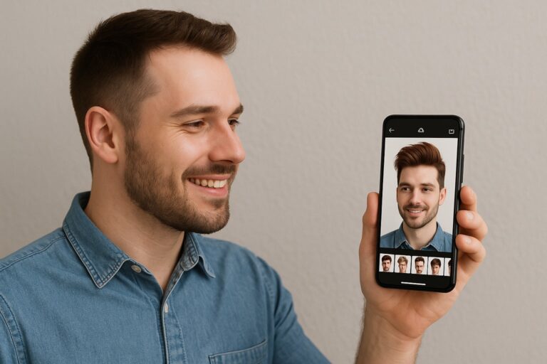 Aplicativos para simular corte de cabelo