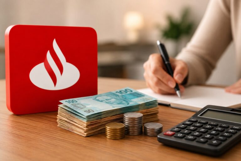 Empréstimo pessoal no Santander
